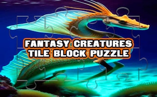 Image Fantasy Creatures Tile Block Puzzle