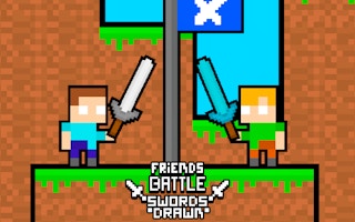 Image Friends Battle Swords Drawn